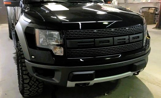 Camion Ford noire Apres